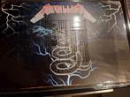 Vintage 'Kiss' hardrock metal Bord + Metallica Slayer AC/DC, Ophalen of Verzenden, Zo goed als nieuw, Poster, Artwork of Schilderij