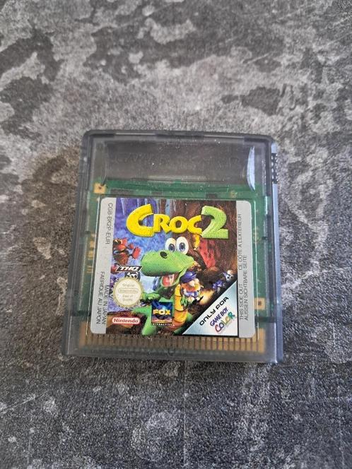 Game Boy Color Game: Croc 2 Zo goed als Nieuw!, Spelcomputers en Games, Games | Nintendo Game Boy, Zo goed als nieuw, Avontuur en Actie