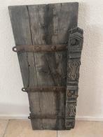 Oud, landelijk decoratie luik, hout, Ophalen