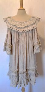 Boho jurkje/tuniek van Always the Sun! L/XL, Kleding | Dames, Jurken, Bruin, Verzenden, Maat 42/44 (L), Zo goed als nieuw