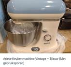 Ariete Keukenmachine Vintage - Blauw, 4 liter of meer, Ophalen of Verzenden, Zo goed als nieuw, 3 snelheden of meer