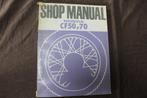 Honda CF50 CF70 Chaly 1973 workshop manual werkplaatsboek, Ophalen of Verzenden, Gebruikt