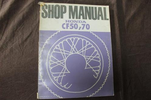 Honda CF50 CF70 Chaly 1973 workshop manual werkplaatsboek, Fietsen en Brommers, Handleidingen en Instructieboekjes, Gebruikt, Ophalen of Verzenden