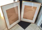 2 IKEA RIBBA FOTOLIJSTEN / WISSELLIJSTEN 70 x 100 CM., Ophalen, Gebruikt, 75 cm of meer, 50 tot 75 cm