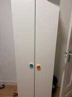Urgent Witte kledingkast met deuren, Huis en Inrichting, Overige materialen, Minder dan 50 cm, Ophalen of Verzenden, Zo goed als nieuw