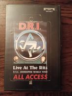 D.R.I. Live at the Ritz NYC 1988 VHS, Cd's en Dvd's, VHS | Film, Vanaf 16 jaar, Ophalen of Verzenden, Gebruikt, Overige genres