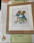BORDUURPAKKET LANARTE M. BASTIN VERA DE MUIS DRESSING, Hobby en Vrije tijd, Verzenden, Nieuw, Handborduren, Borduurpakket