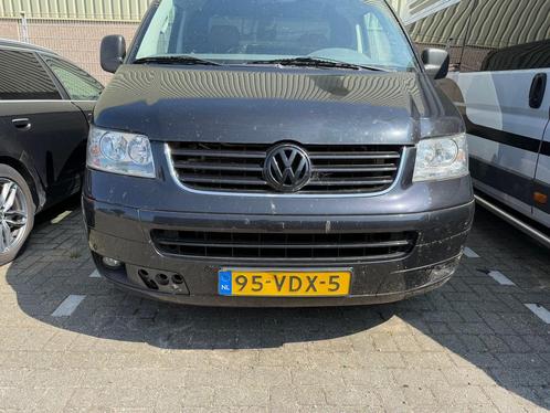 Volkswagen T5 2.5 voorkop ZWART LC9X, Auto-onderdelen, Carrosserie en Plaatwerk, Bumper, Volkswagen, Gebruikt, Herkomst onderdeel bekend
