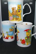 Drie keramiek bekers met dierenafbeeldingen., Ophalen of Verzenden, Nieuw