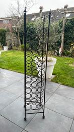 Metalen wijnrek, Huis en Inrichting, Woonaccessoires | Wijnrekken, Ophalen, Gebruikt, 5 tot 15 flessen, Metaal