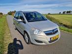 Opel Zafira 1.8 i 16v 2008 7 Persoons Airco Trehaak Nwe APK!, Voorwielaandrijving, Stof, 74 €/maand, Zwart