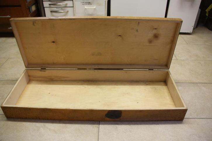 Houten kist Amati HMS Prince, Antiek en Kunst, Curiosa en Brocante, Ophalen of Verzenden