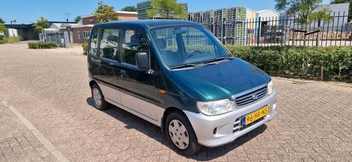 Daihatsu Move 1.0 AUTOMAAT 5DRS 2001 Groen APK 06-2026 AIRCO, Auto's, Daihatsu, Bedrijf, Move, ABS, Airbags, Airconditioning, Centrale vergrendeling