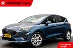 Ford Fiesta 1.0 125 pk EcoBoost Hybrid ST-Line X Automaat |, Met garantie (alle), Blauw, Origineel Nederlands, Bedrijf