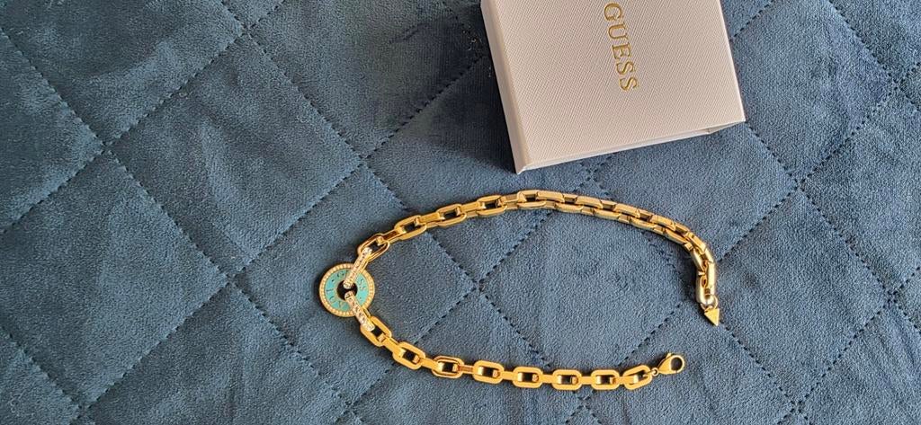 Guess ketting nieuw, Ophalen of Verzenden, Nieuw, Goud, Overige materialen