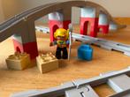 Lego Duplo set 10872 – Treinbrug en -rails, Ophalen of Verzenden, Zo goed als nieuw, Duplo