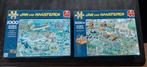 2 van Haasteren puzzels 1000 stukjes, Hobby en Vrije tijd, Denksport en Puzzels, Ophalen of Verzenden, 500 t/m 1500 stukjes, Gebruikt