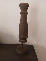 Houten kandelaar, Ophalen of Verzenden, Overige materialen