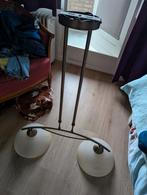 Mooie hanglamp met glazen kappen, Huis en Inrichting, Ophalen, Zo goed als nieuw, Glas, Minder dan 100 cm