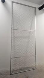 Frame met gaas 9x Gaaspanelen, Tuin en Terras, Tuinhekken en Hekwerk, Ophalen, Gebruikt, Aluminium