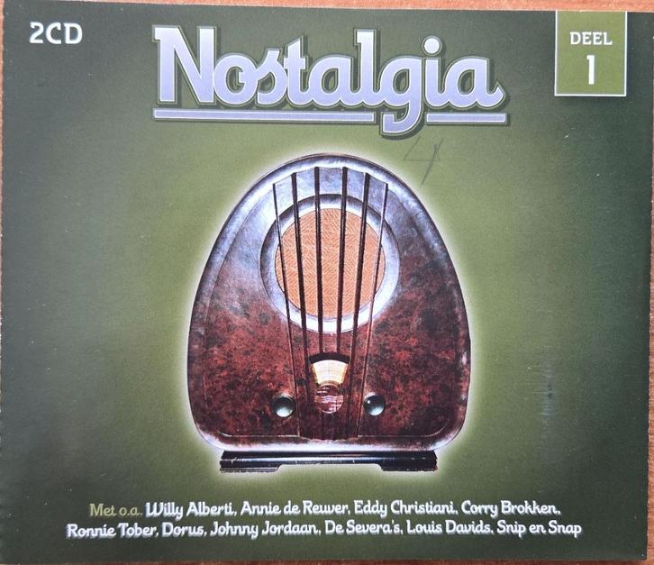 Nostalgia Deel 1 oa.Selvera's,Bandy,Spelbrekers=2cdBOX=4,99, Cd's en Dvd's, Cd's | Nederlandstalig, Zo goed als nieuw, Levenslied of Smartlap