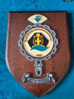 Wapenschild Vaarwegenmarkeringsdienst VMD Lux in Tenebris, Ophalen of Verzenden, Landmacht, Nederland, Embleem of Badge