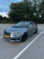 Audi A3 Automaat2.0 Tfsi Sportback Quattro s-tr 2009 Grijs, Auto's, Stof, Zwart, 1984 cc, Origineel Nederlands