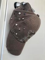 Replay vintage baseball cap pet met studs en parels one size, Nieuw, Pet, Replay, One size fits all
