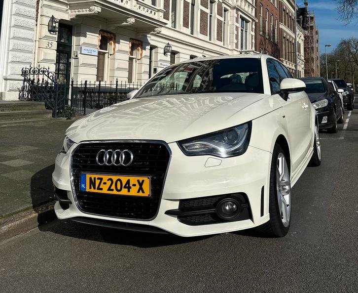Audi A1 1.4 Tfsi 90KW 2011 parel wit 2x S-line, Auto's, Audi, Particulier, A1, Benzine, B, Hatchback, Handgeschakeld, Geïmporteerd