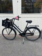 Zwarte BSP Damesfiets met Rekje, 53 tot 56 cm, Ophalen of Verzenden, Gebruikt, Overige merken