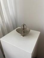 Decoratieve metalen schaal op voet – gehamerde afwerking, Ophalen