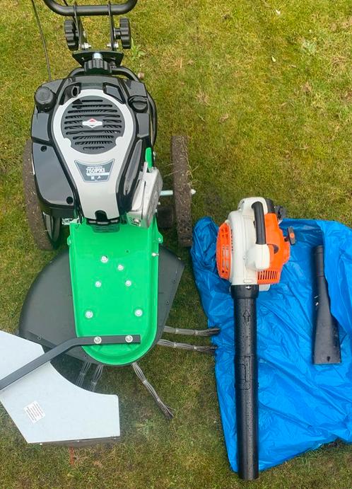 Onkruidborstelmachine en bladblazer te huur kan apart, Tuin en Terras, Hand-tuingereedschap, Zo goed als nieuw, Overige soorten