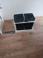 Vuilnisbakken ikea zwart.Voor in keukenkast.Complete set, Huis en Inrichting, Kasten | Overige, Ophalen, Gebruikt