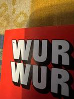 Vintage poster Wurre Wurre - Animeert ze! 1987, Rechthoekig Staand, Ophalen of Verzenden, Zo goed als nieuw, A1 t/m A3