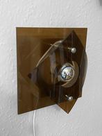 Herda plexiglas wand lamp 1960-1970 kopspiegel, Gebruikt, Huysmans, Midcentury vintage 60s 70s design, Ophalen of Verzenden