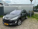 Peugeot 308 SW 1.6 - Airco - Cruise - Pano - Park. sensoren, Voorwielaandrijving, Stof, Gebruikt, Zwart