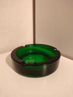 Glazen asbak groen helder glas - Italiaans design, Antiek en Kunst, Ophalen of Verzenden