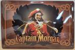 Captain Morgan piraat relief reclamebord van metaal wandbord, Verzamelen, Reclamebord, Info@deconoord.nl, Verzenden, Deco Noord