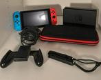 Nintendo Switch, Spelcomputers en Games, Spelcomputers | Nintendo Switch, Ophalen of Verzenden, Gebruikt, Met 2 controllers, Switch Original