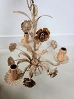 Brocante antieke Franse kroonluchter, Huis en Inrichting, Ophalen of Verzenden, Zo goed als nieuw, Metaal, Brocante