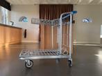 Magazijnwagen, cc wagen, laadvlak van gaas., Doe-het-zelf en Verbouw, Transportwagens, Ophalen, Gebruikt, Transportkar