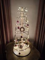 Spiraal Kerstboom met Lampjes & Hangers - 61 cm, Ophalen, Nieuw