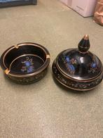 Anapale Grieks Keramiek Potje & Asbak, Gebruikt, Porselein of Keramiek, Schaal, Rond