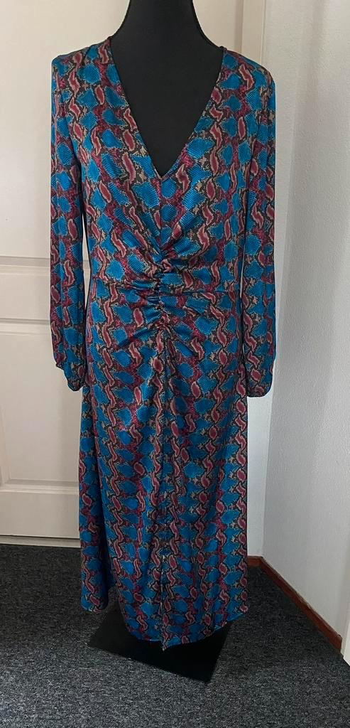 Bodyflirt jurk turqoise/roze/zwart maat 40 nieuw, Kleding | Dames, Jurken, Zo goed als nieuw, Maat 38/40 (M), Zwart, Onder de knie