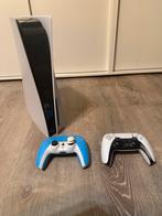 PS5 Disk Editie + 2 Controllers (Goede Staat), Ophalen of Verzenden, Gebruikt, Playstation 5