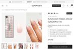 Nieuwe set babyboomer press ons Doonails, Overige kleuren, Nieuw, Ophalen of Verzenden, Handen en Nagels