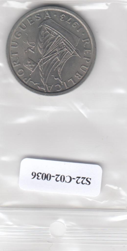 S22-C02-0036-M04 Portugal 10 escudos UNC 1973 KM600, Postzegels en Munten, Munten | Europa | Niet-Euromunten, Overige landen, Verzenden
