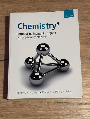 Studieboek - Chemistry³ 9780199277896 Oxford beschikbaar voor biedingen