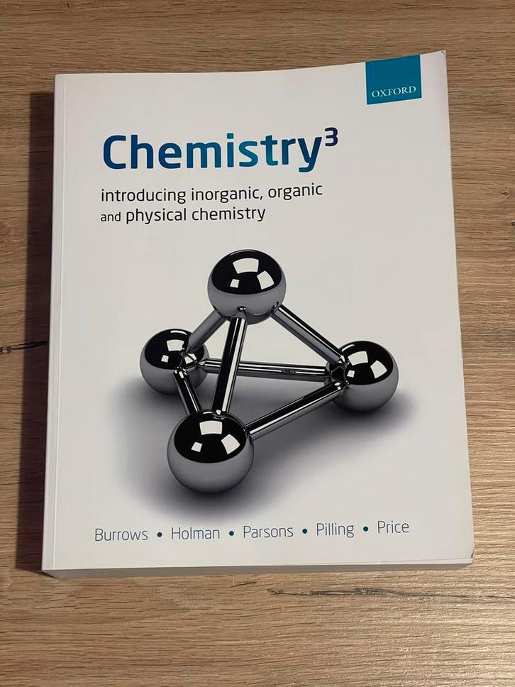 Studieboek - Chemistry³ 9780199277896 Oxford, Boeken, Studieboeken en Cursussen, Zo goed als nieuw, Ophalen of Verzenden