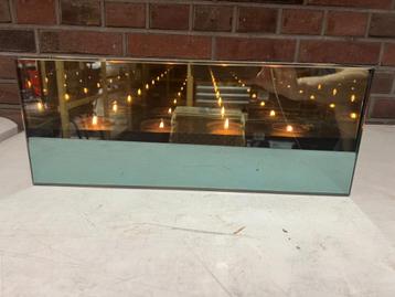 Decoratieve kaarsenhouder spiegelglas 2 stuks beschikbaar voor biedingen